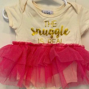 6-9 month cute baby girl onesie